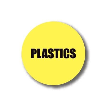 Ergomat 12in CIRCLE SIGNS - PLASTICS DSV-SIGN 144 #3029 -UEN